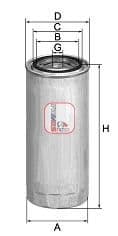 filtru combustibil SOFIMA S 4141 NR