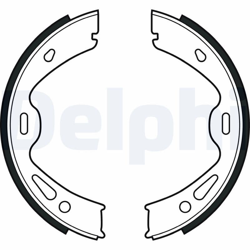 Set saboti frana, frana de mana DELPHI LS2091