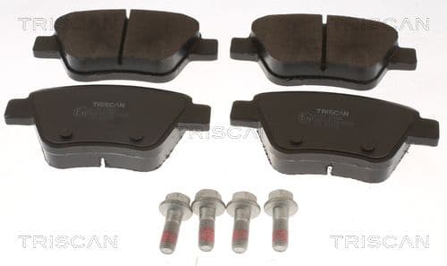 set placute frana,frana disc TRISCAN 8110 29086