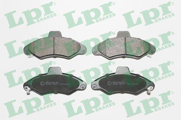 set placute frana,frana disc LPR 05P717