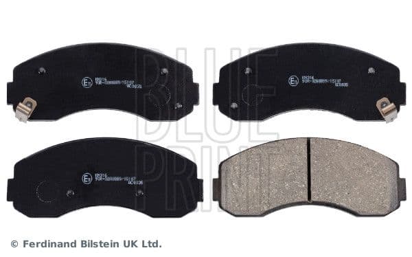 set placute frana,frana disc BLUE PRINT ADG04293
