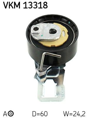 rola intinzator,curea distributie SKF VKM 13318