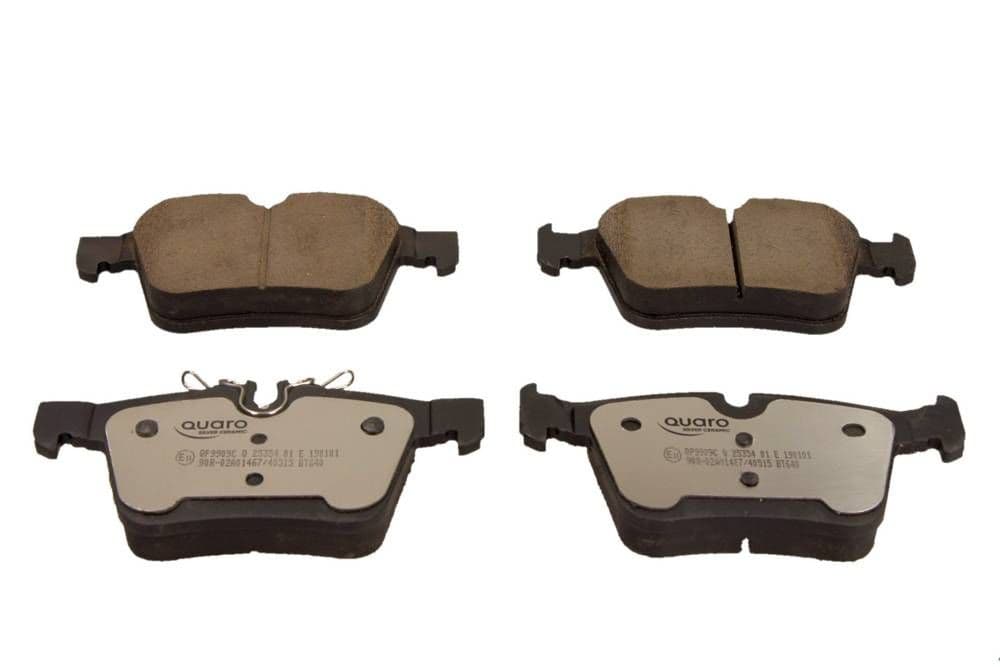set placute frana,frana disc QUARO SILVER CERAMIC QP9909C