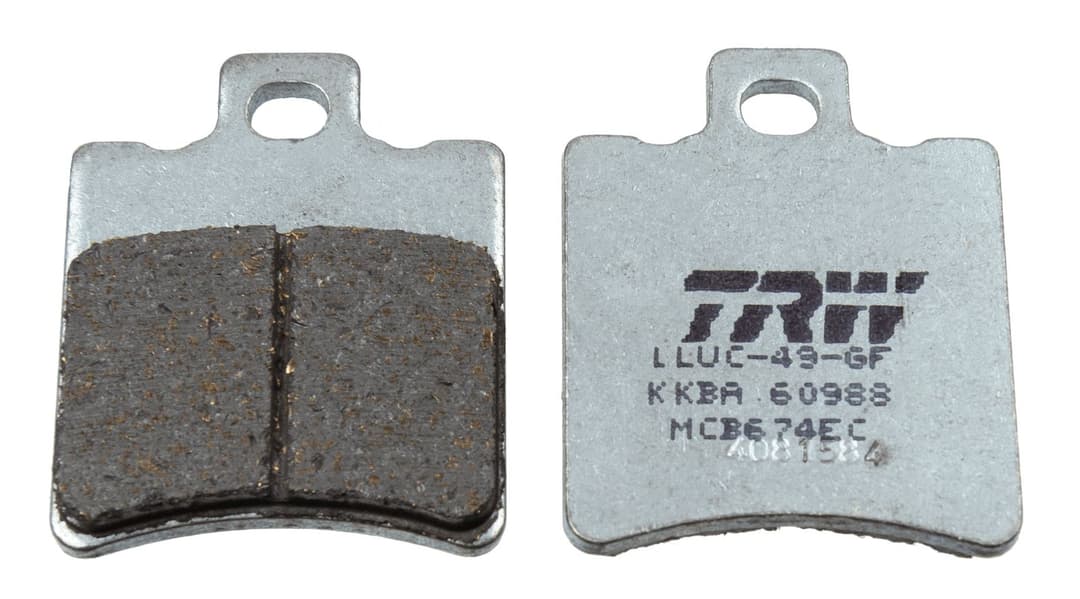set placute frana,frana disc TRW Organic Eco MCB674EC