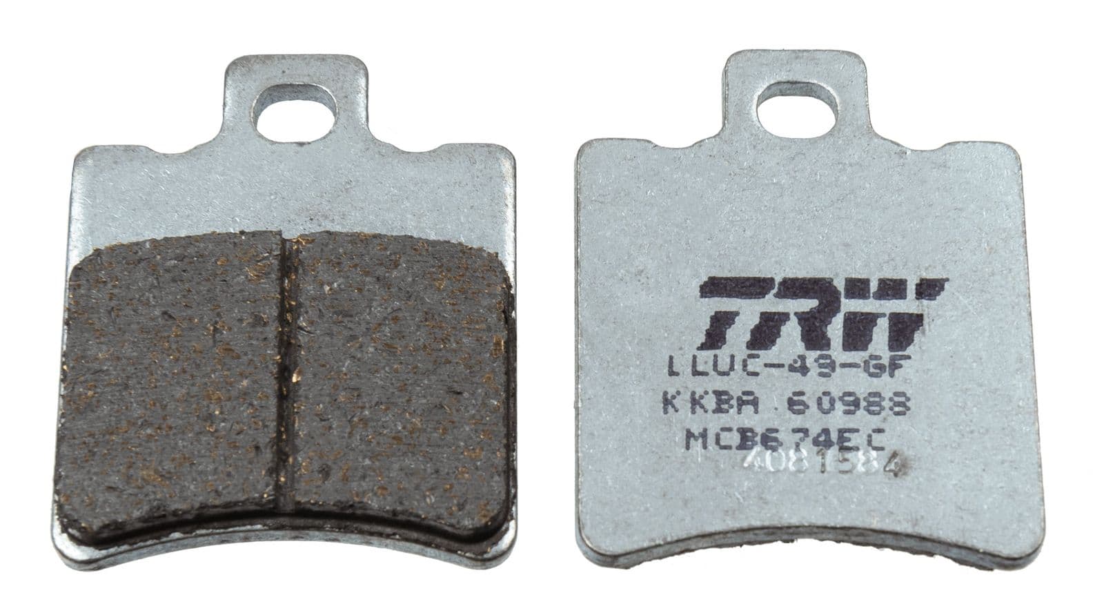 set placute frana,frana disc TRW Organic Eco MCB674EC
