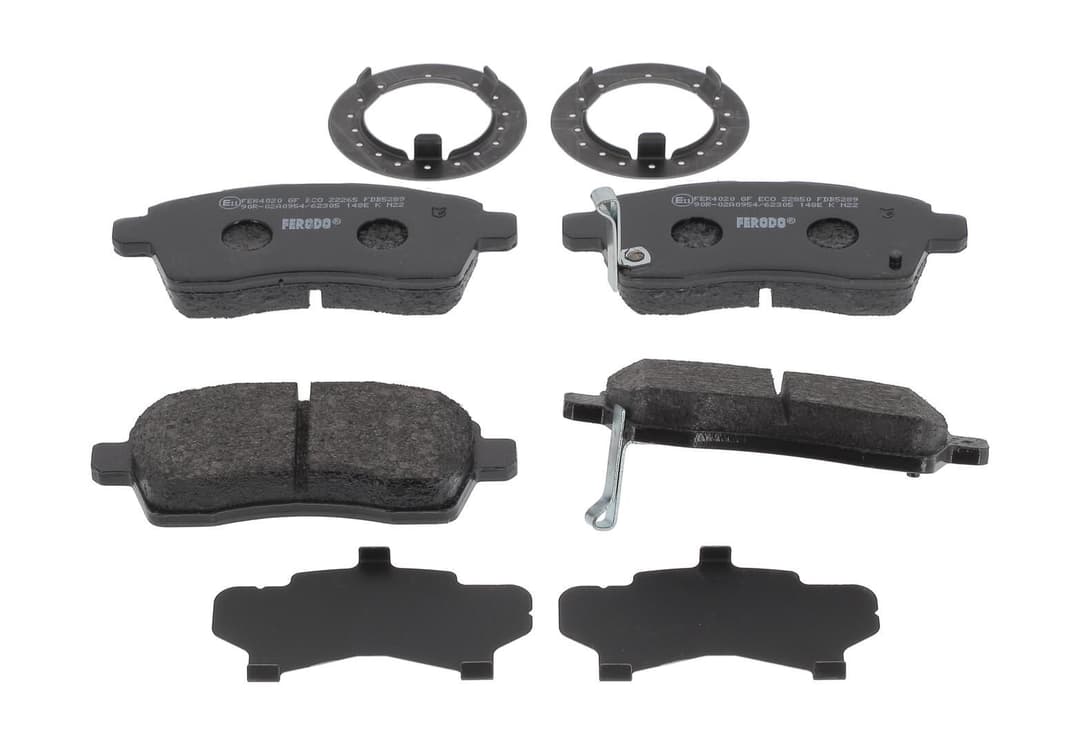 set placute frana,frana disc FERODO PREMIER ECO FRICTION FDB5289