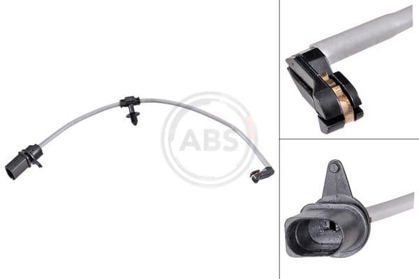 senzor de avertizare,uzura placute de frana A.B.S. 39973
