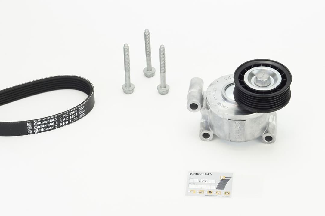 Set curea transmisie cu caneluri CONTINENTAL CTAM 6PK1306K2