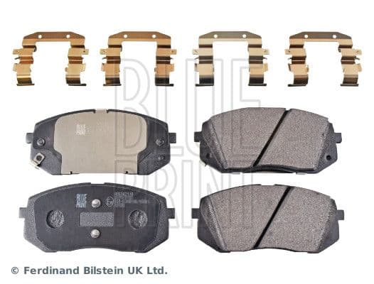 set placute frana,frana disc BLUE PRINT ADG042170