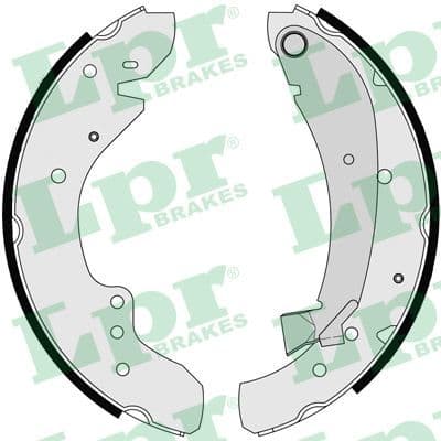 Set saboti frana LPR 07110