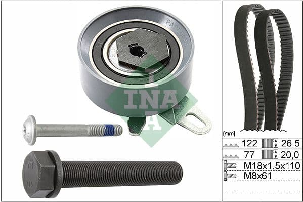 Set curea de distributie Schaeffler INA 530 0406 10