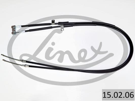 Cablu, frana de parcare LINEX 15.02.06
