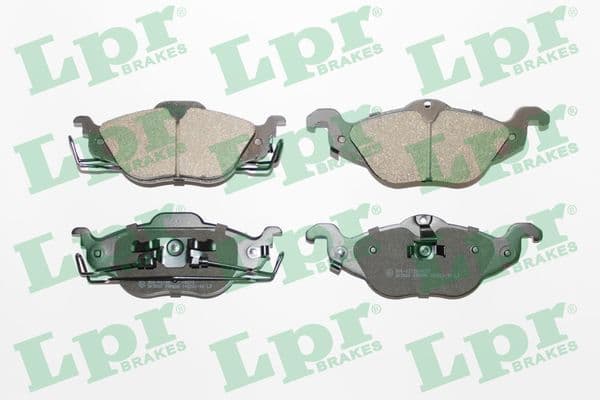 set placute frana,frana disc LPR 05P698