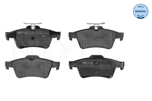 set placute frana,frana disc MEYLE -ORIGINAL: True to OE. 025 241 3716