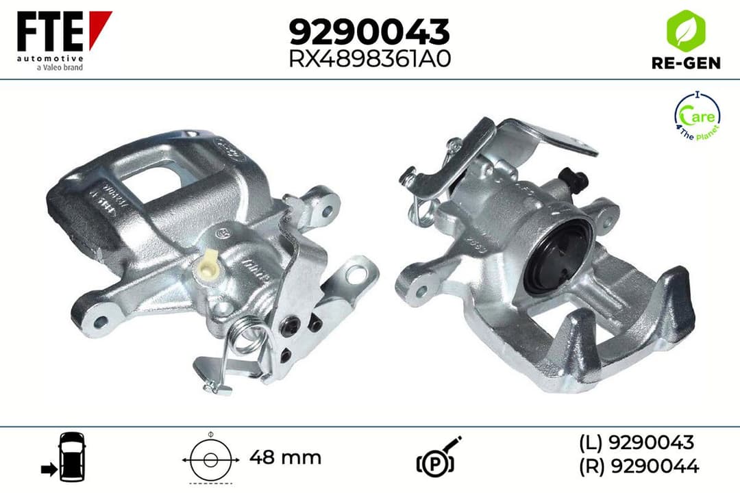 Etrier frana FTE 9290043