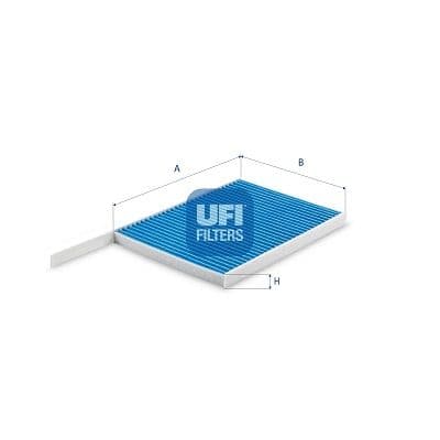 Filtru, aer habitaclu UFI ARGENTIUM 34.233.00