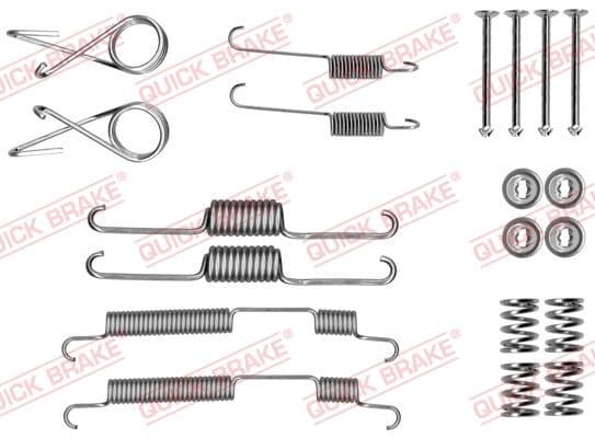 Set accesorii, sabot de frana QUICK BRAKE 105-0022