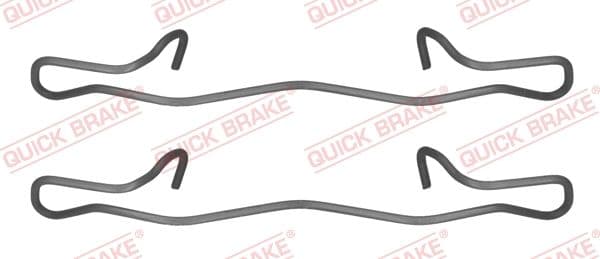 Set accesorii, placute frana QUICK BRAKE 109-1755