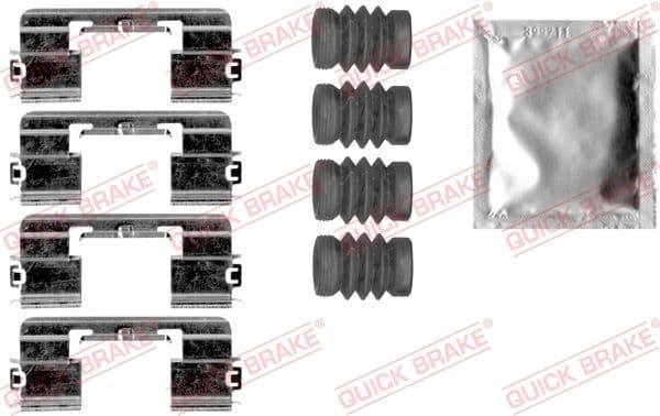 Set accesorii, placute frana QUICK BRAKE 109-1875