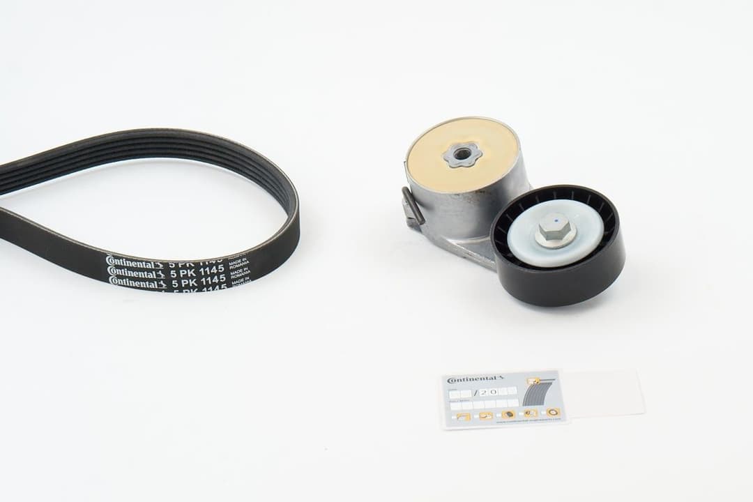 Set curea transmisie cu caneluri CONTINENTAL CTAM 5PK1145K1