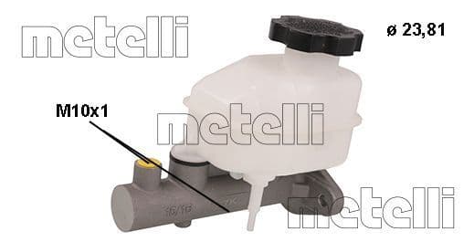 Pompa centrala, frana METELLI 05-0824