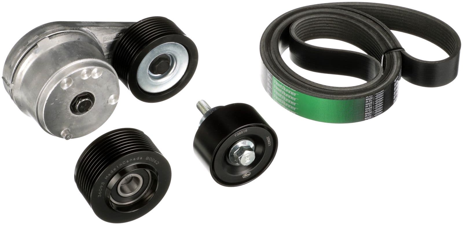 Set curea transmisie cu caneluri GATES FleetRunner™ Micro-V® K018PK1894HD