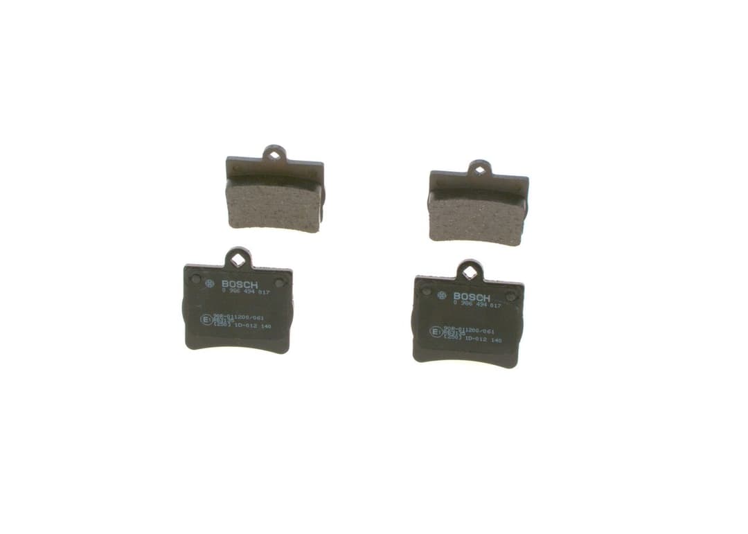 set placute frana,frana disc BOSCH 0 986 494 017
