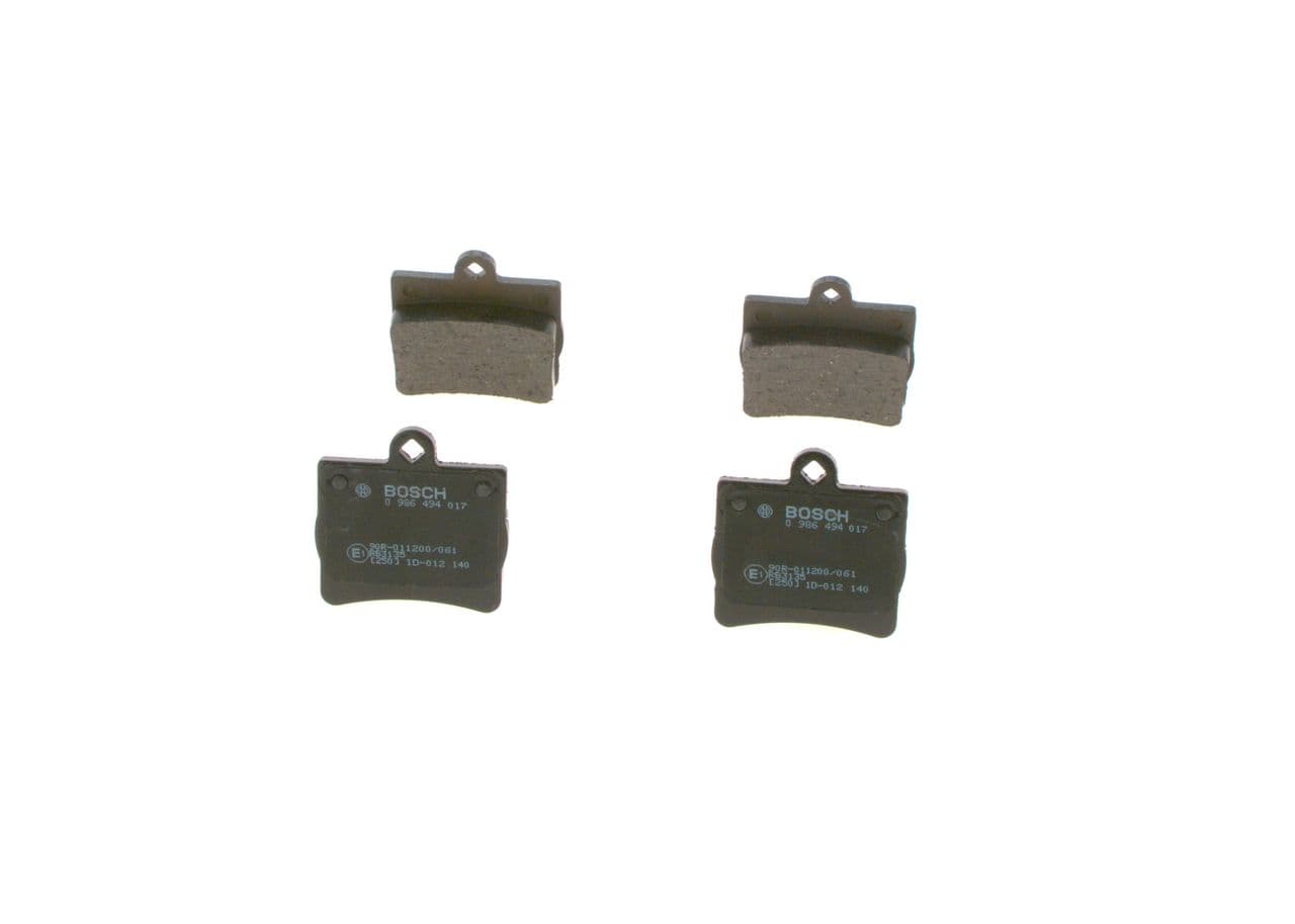 set placute frana,frana disc BOSCH 0 986 494 017