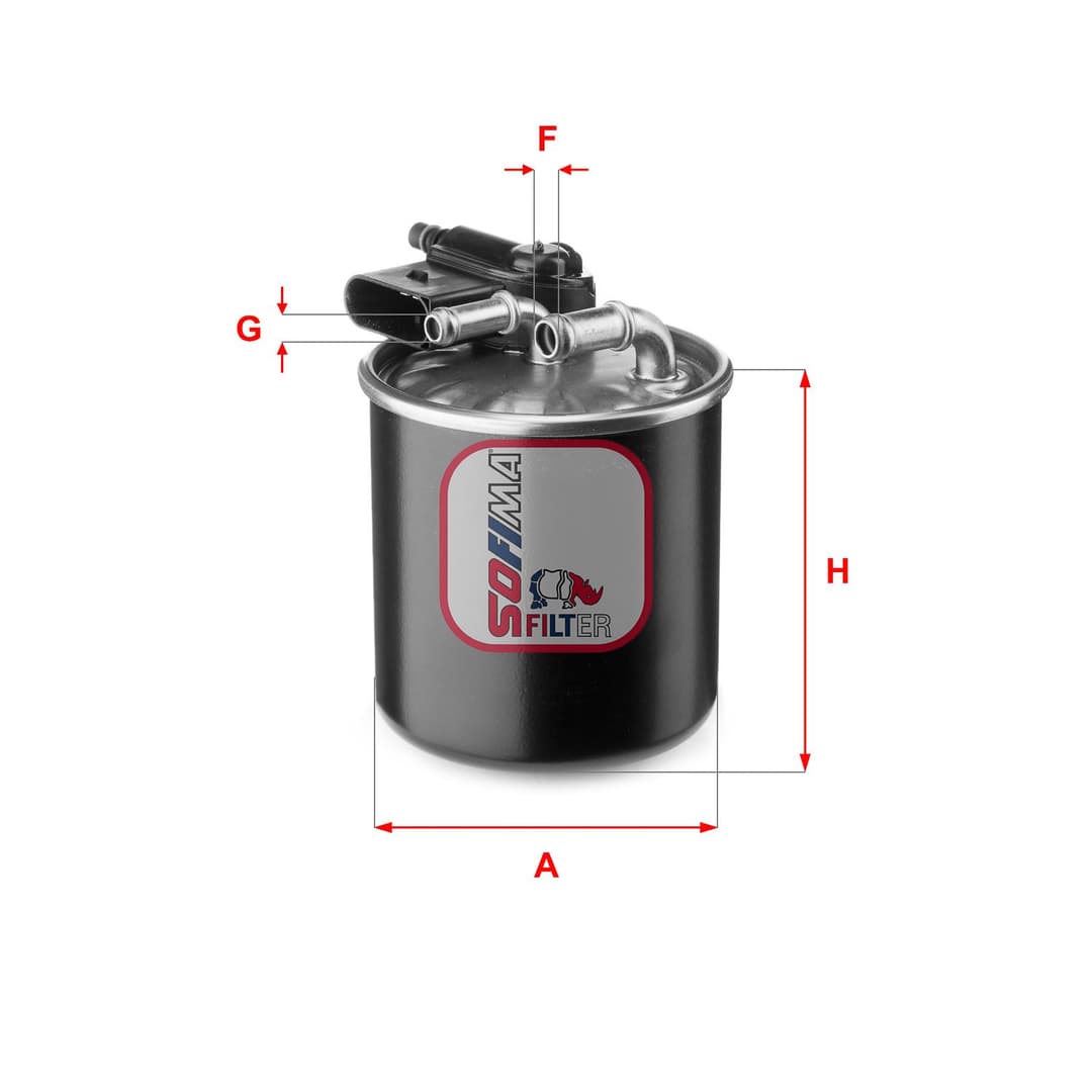 filtru combustibil SOFIMA S 4148 NR