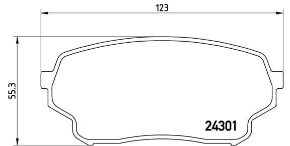 set placute frana,frana disc BREMBO PRIME LINE P 79 019