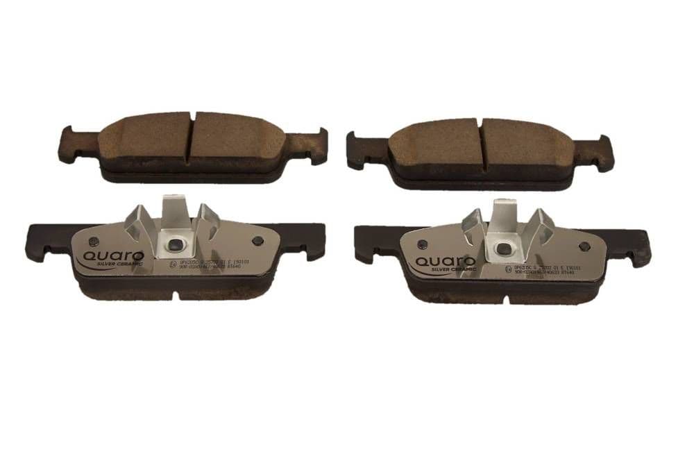 set placute frana,frana disc QUARO SILVER CERAMIC QP6205C