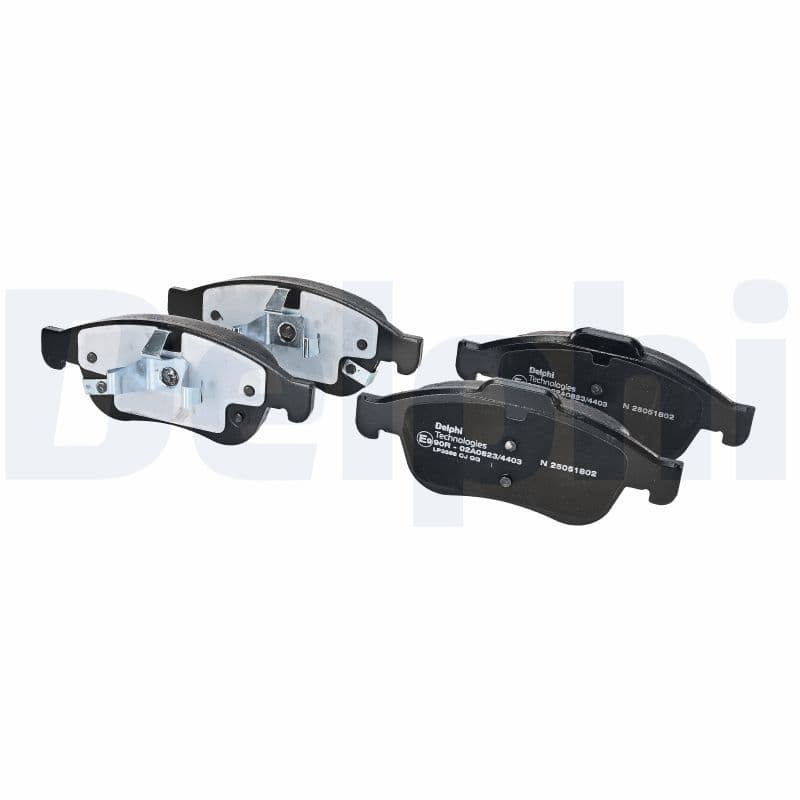 set placute frana,frana disc DELPHI LP3588