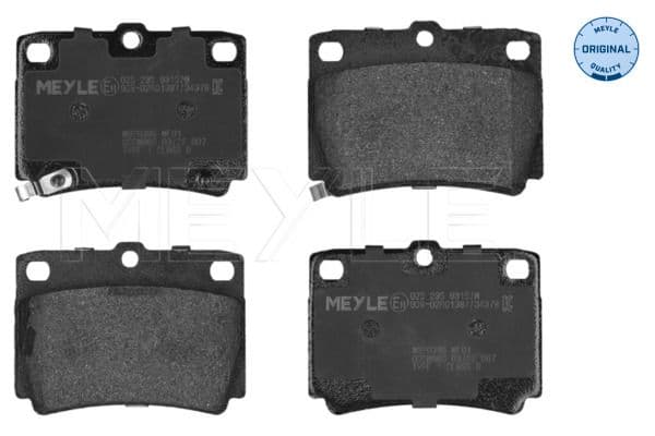 set placute frana,frana disc MEYLE -ORIGINAL: True to OE. 025 235 9315/W