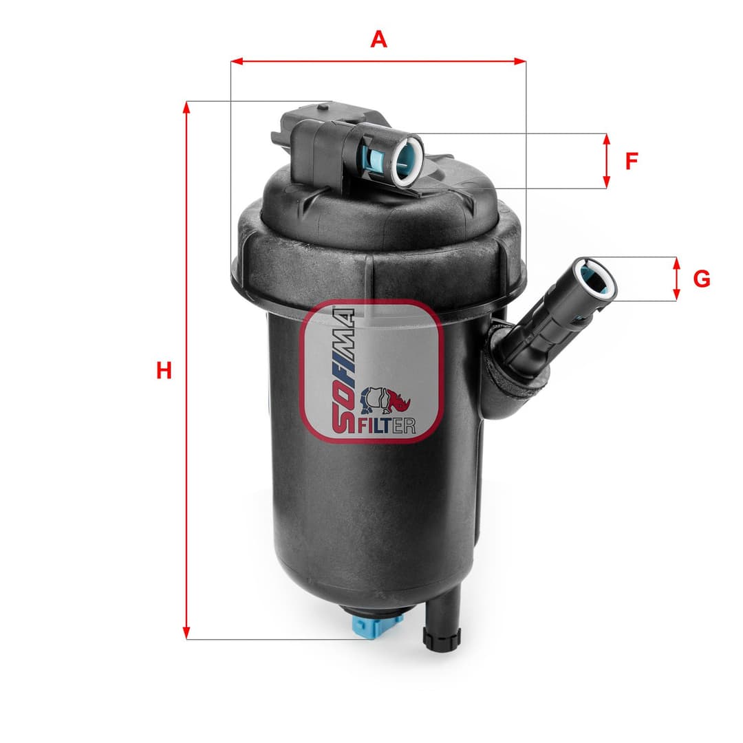 filtru combustibil SOFIMA S 5139 GC