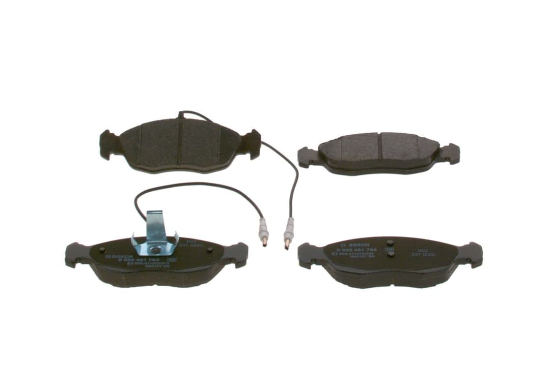 set placute frana,frana disc BOSCH 0 986 461 764