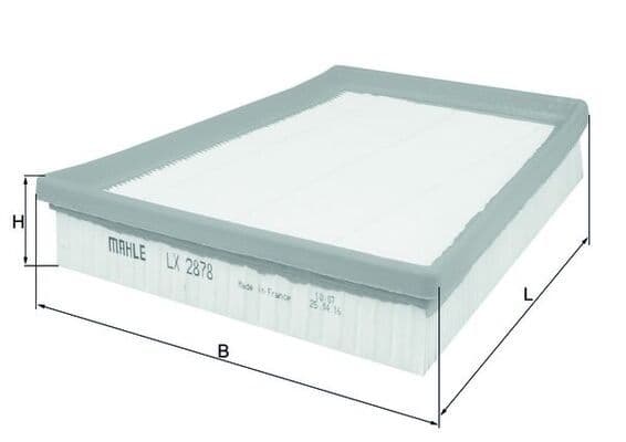 Filtru aer MAHLE LX 2878