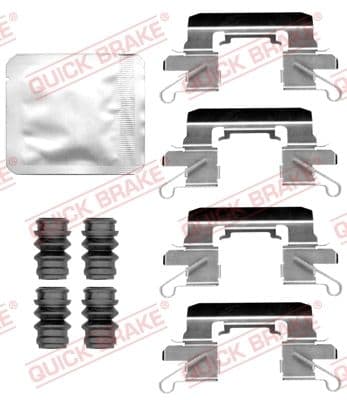 Set accesorii, placute frana QUICK BRAKE 109-0087