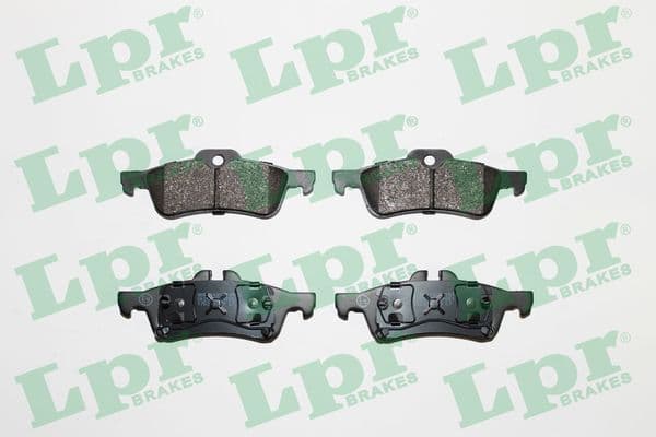 set placute frana,frana disc LPR 05P861