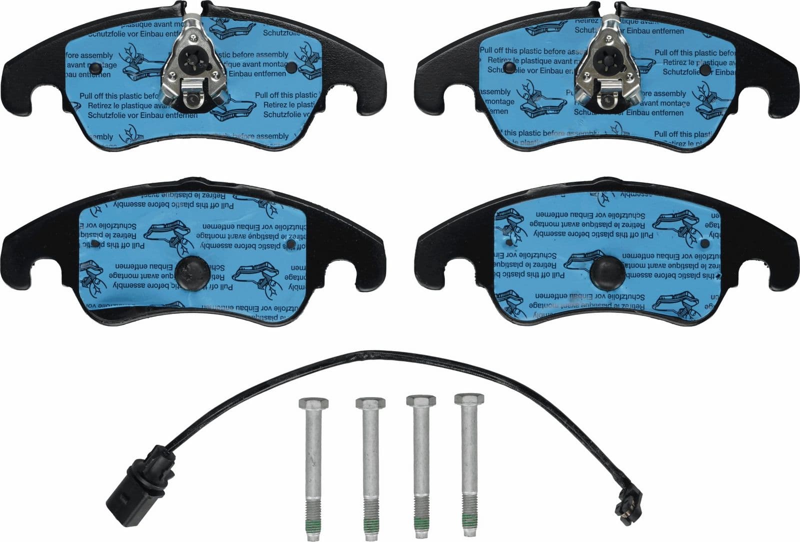 set placute frana,frana disc TRW GDB1768DTE