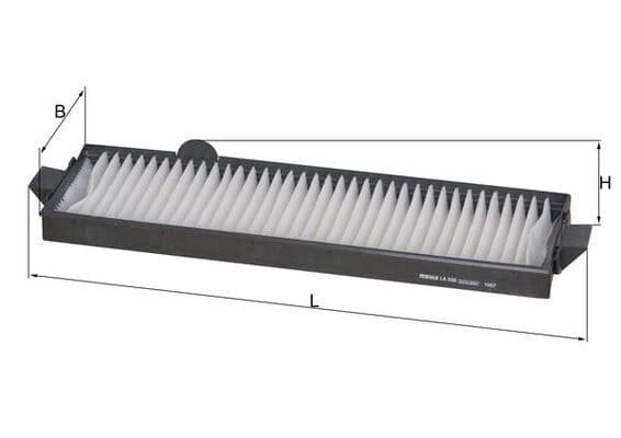Filtru, aer habitaclu KNECHT LA 506