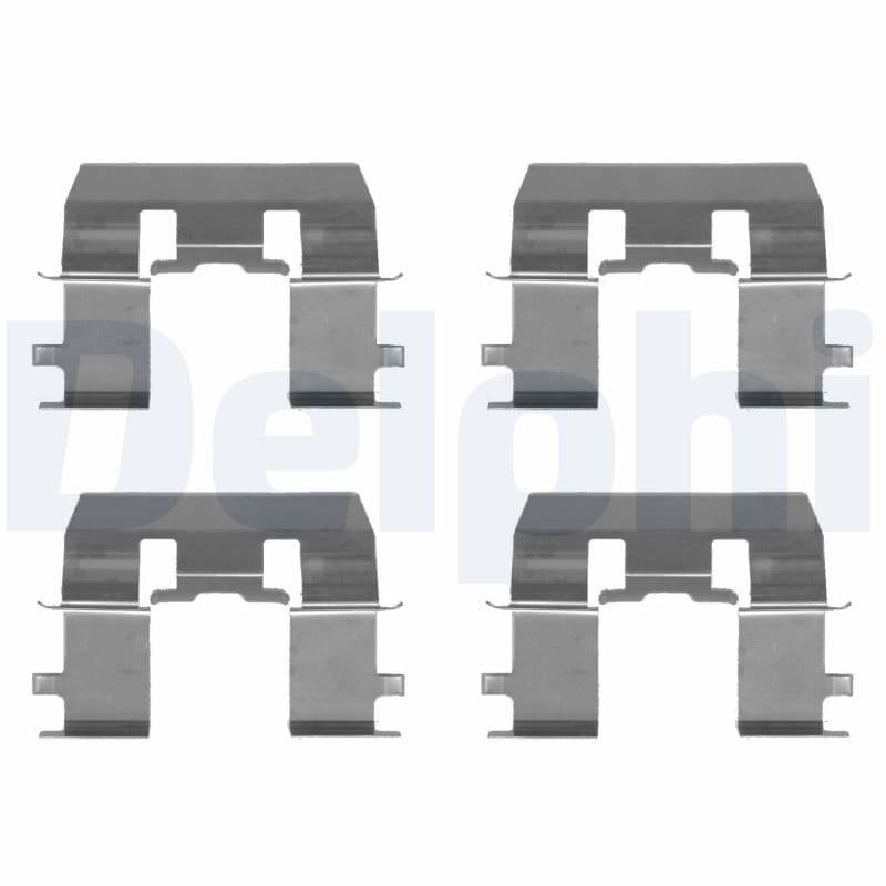 Set accesorii, placute frana DELPHI LX0368