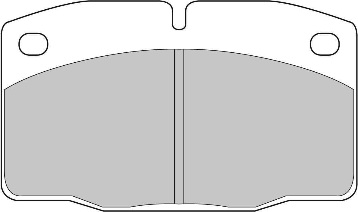 set placute frana,frana disc FERODO RACING FDS173