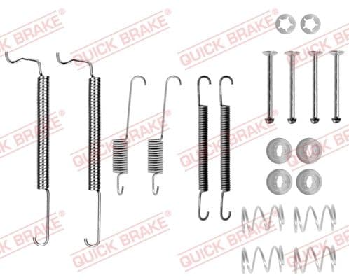 Set accesorii, sabot de frana QUICK BRAKE 105-0629