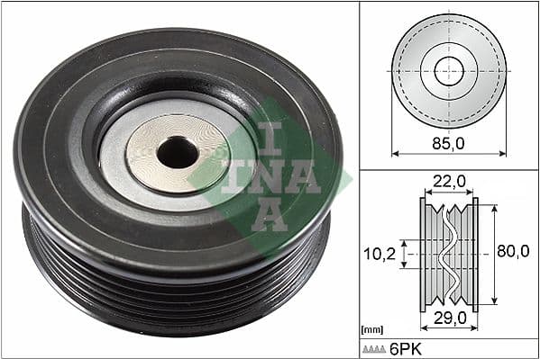Rola ghidare/conducere, curea transmisie Schaeffler INA 532 0799 10
