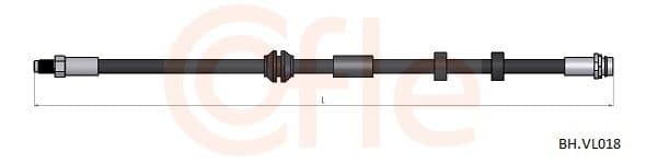 Furtun frana COFLE 92.BH.VL018