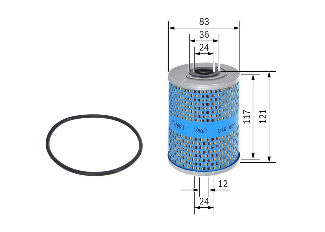 Filtru ulei BOSCH 1 457 429 610