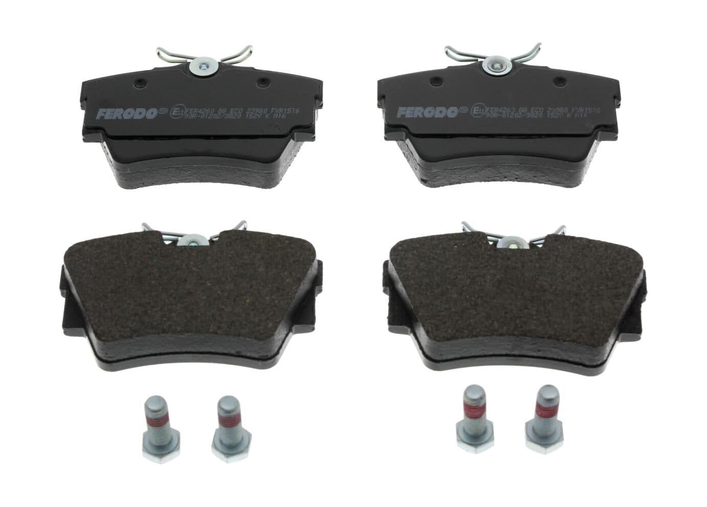 set placute frana,frana disc FERODO PREMIER ECO FRICTION FVR1516