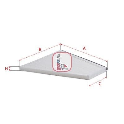 Filtru, aer habitaclu SOFIMA S 3584 C