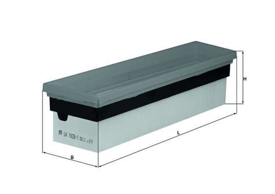 Filtru aer MAHLE LX 1823/1