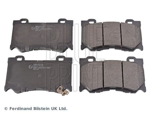 set placute frana,frana disc BLUE PRINT ADN142148
